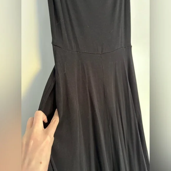 Reformation Mary Midi Dress, Black, Medium - Picture 9 of 15